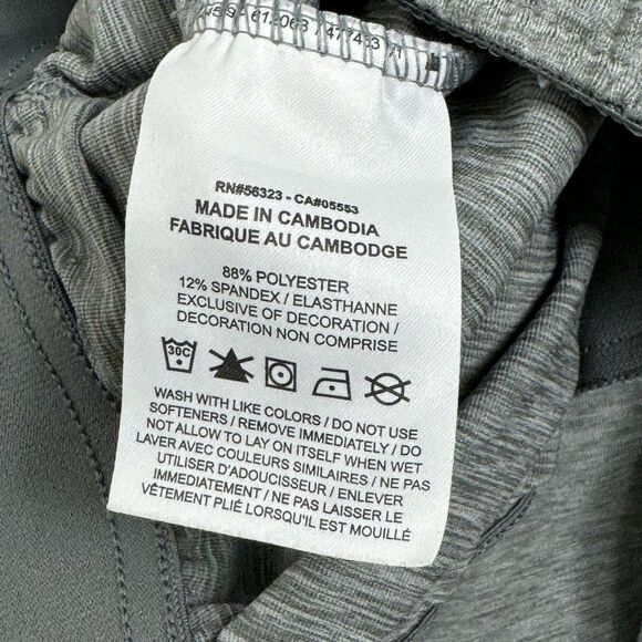 Nike Yoga Dri-FIT Athletic Training Pants Grey Green DB4204-084 Men's Size Small - Picture 4 of 6